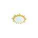 Philips 70614/06/48 Kidsplace Sun Flushmount Ceiling or Wall Light, Yellow
