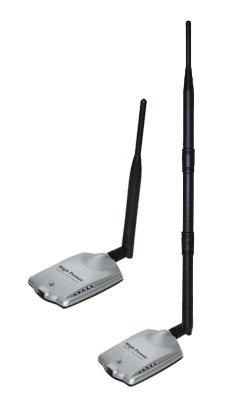 500mw High Power 802.11g G High Gain USB 2.0 Wireless B / G Long-Rang WiFi Network Adapter with a 5 dBi Dual Band SMA Antenna and Screw-On Swivel 9dBi Rubber Antenna