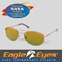 EAGLE EYE SUNGLASSES Style Aviator. NASA PST Lens. Protects eyes. Precision Vision-Grey Finish
