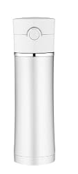 Thermos Sipp 16 Ounce Leak-Proof Drink Bottle, White