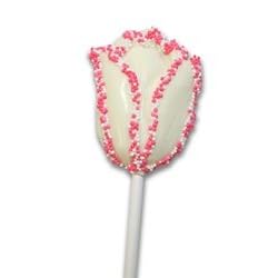 White Chocolate Tulip by Sugar Plum Gourmet Chocolates