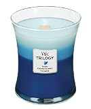 Woodwick Candle Clothesline Fresh Trilogy Medium Jar