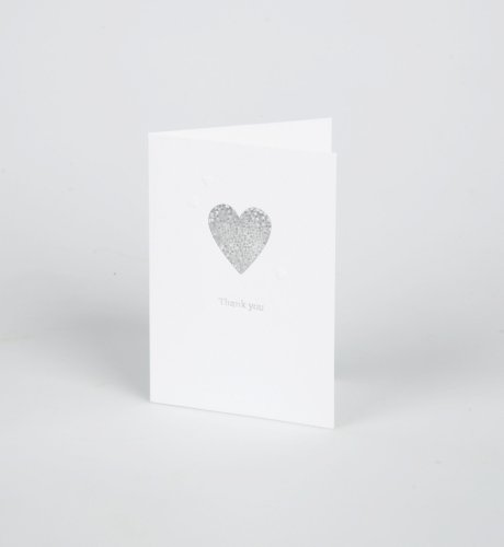 10 Hearts Thank You Cards