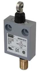 Dayton 12T949 Mini Limit Switch, SPDT, Vert, Cross Roller