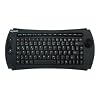 KEYSONIC KSK-5200 RFM Trackball-Tastatur 2,4GHz Funkuebertragung zwei Mausfunktionstasten und Scroll-Rad HTPC Kabellos Navi Digital