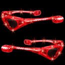 U OF NEBRASKA CORNHUSKERS RED L.E.D. POWER GLASSES