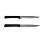Rada Cutlery Utility Steak Knife, Black Handle, Dishwasher Safe, Made in USA (Pack of 2 - W204/2)