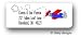 Dinky Designs Personalized Address Labels - Planes, Trains & Automobiles