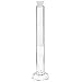 Pyrex Borosilicate Glass Single Metric Scale Cylinders, Serialized/Certified Class A, Standard Taper Stopper, Graduated