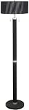 Moka Collection Contemporary Style Black String Shade Floor Lamp