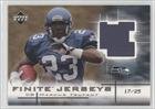 Marcus Trufant #17/25 Seattle Seahawks (Football Card) 2003 Upper Deck Finite Jerseys Gold #FJMT at Amazon.com