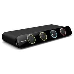 4 port DVI-USB KVM Switch with four USB DVI Cables by Belkin