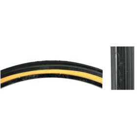 Pyramid Tire 27 x 1-1/4 Black Tread / Gum Wall Road HP90 K35