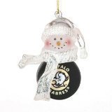 Buffalo Sabres 2.5" Acrylic Basketball Snowman Holiday Ornament - NHL Hockey
