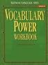 Glencoe Language Arts Vocabulary Power Workbook Grade 8