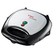 T-Fal 2-square Avante Sandwich and Waffle Maker, Brushed Stainless and Black