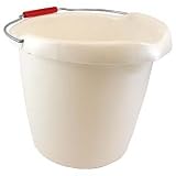 Newell Rubbermaid Home 15Qt Light Platinum Bucket 2969-00BISQU