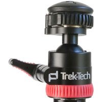 Trek-Tech MagMount Pro Magnetic Quick-Release/Quick-Mount Ball Head Assembly with Attached Safety Clip