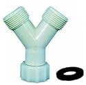 Y Inlet Pipe Washing Machine Connector 20x27mm