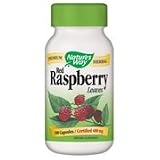 Nature's Way Red Raspberry Leaves , 480 mg, 100 Capsules
