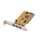 IMAGE OF SIIG I/O Controller NN-400P12-S8 DV-Cam Kit 3-Port FireWire(1394) RoHS w/ Software & Cable New