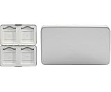 Aluminum Case For 4 Compactflash Memory Cards Sturdy Aluminum Construction