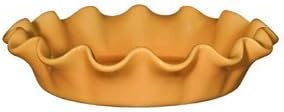 Emile Henry Urban Pie Plate - 10½" - Ruffled - Orange