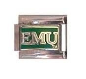 Eastern Michigan Eagles Italian Style Charm