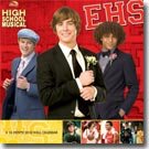 High School Musical - Men 2010 Wall Calendar