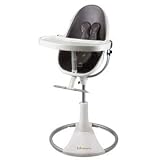 Bloom Fresco Loft High Chair - White/Henna Brown