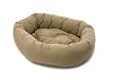 Dog Gone Smart Bed Canvas Donut Pet Bed, Khaki, Small, 27"