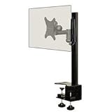 Level Mount Desktop Mount with Full Motion Mount DCDSK30SJ - Mounting kit ( desk clamp mount, adapter plate ) for LCD TV - black - screen size: up to 30