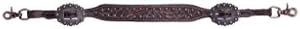 Silver Royal Lawman Series Wither Strap - Antique