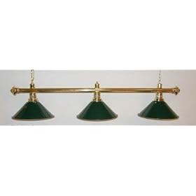 61 Metal Pool Table Light Billiard Lamp Green Shades