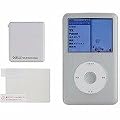 iPod classic 80GB/120GB用クリアシリコンジャケットバリュー3点セット（ホワイト）[UAMASF02WH]
