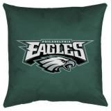 Sports Coverage 01JRLKR1EAG1818 Locker Room Philadelphia Eagles Pillow in Green,