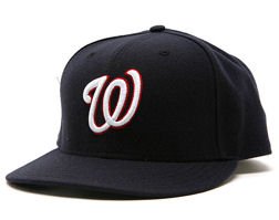 Washington Nationals Authentic Road Performance 59Fifty onfield cap