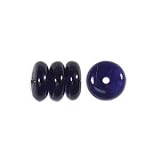 CzechPressedGlassWaferBeads6x2mmRondelleSpacersCOBALT(50)