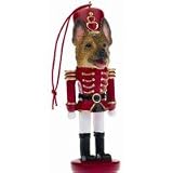 German Shepherd, Dog Soldier Nut Cracker Ornament