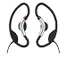 Sony MDR-AS20J Active Style Headphones with Soft Loop Hangers - Black