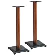 CHERRY WOOD SPK STND 30IN TALL PAIR