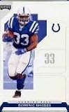 2006 Playoff NFL Playoffs 69 Dominic Rhodes / Indianapolis Colts / Football Cards - In Protective Top Loader - Sports Trading Cards Collecting