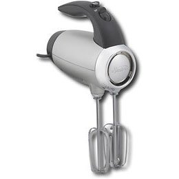 Sunbeam 2551 Heritage Series 6-Speed 250-Watt Hand Mixer, Silver