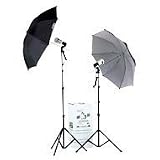 KF2U 2-Light Thrifty Umbrella Flash Kit