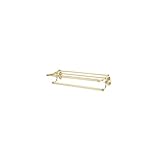 IMAGE OF Alno A8026-24-AE - Classic Traditional Series 24 Inch Towel Rack - Antique English Finish