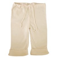 Sckoon Organic Cotton Elf Pants Rose/Tan - NB-2T (6 - 12 Months)