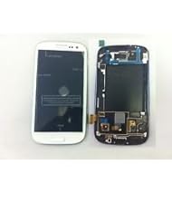 Single Detail Page Misc: Samsung Galaxy S3 III LCD Digitizer+Frame i747 T999 AT&T T-mobile - White