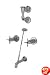 Zurn Z873E2-EVB-IS Clinical Service Sink Faucet.