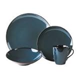 Mikasa Sedona Blue 4-Piece Dinnerware Set, Service for 1
