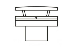Napoleon The Dream Gas Fireplace Roof Venting Terminal